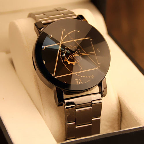 Splendid Original Brand Couple Watch Men Watch Women Stainless Steel Fashion Wrist Watch Clock reloj sevgili saati pair hours