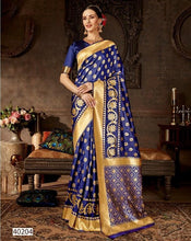 Load image into Gallery viewer, Traditional Indian sari Embroidered Saris Include tops skirt Indian dress Sarees