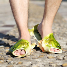 Load image into Gallery viewer, Brand Creative fish-shaped male Slippers flip-flops Summer Outdoor Drag Men And Women Beach Shoes fish Slippers New