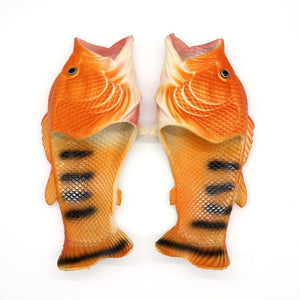 Brand Creative fish-shaped male Slippers flip-flops Summer Outdoor Drag Men And Women Beach Shoes fish Slippers New