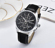 Load image into Gallery viewer, 2019 High Quality BOSS Brand quartz wrist Watch for Men Multifunction style stainless steel Calendar Date Watches Small dials