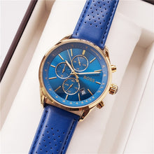 Load image into Gallery viewer, 2019 High Quality BOSS Brand quartz wrist Watch for Men Multifunction style stainless steel Calendar Date Watches Small dials