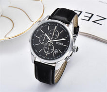 Load image into Gallery viewer, 2019 High Quality BOSS Brand quartz wrist Watch for Men Multifunction style stainless steel Calendar Date Watches Small dials