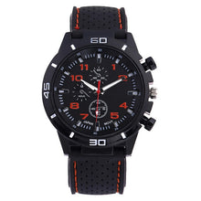 Load image into Gallery viewer, 2019 Luxury Brand rubber Quartz Watch Women Men Ladies Fashion Wrist Watch Wristwatches three-eyes relogio feminino masculino