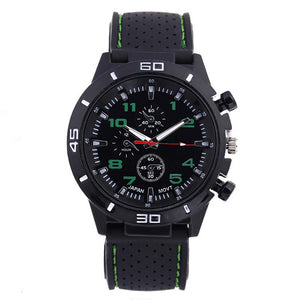 2019 Luxury Brand rubber Quartz Watch Women Men Ladies Fashion Wrist Watch Wristwatches three-eyes relogio feminino masculino