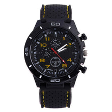 Load image into Gallery viewer, 2019 Luxury Brand rubber Quartz Watch Women Men Ladies Fashion Wrist Watch Wristwatches three-eyes relogio feminino masculino