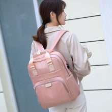 Load image into Gallery viewer, Shoulders USB Charge Pink Backpack Women Computer Backpack 13.3-15.6 Inches Woman Waterproof Bagpack School Bag For Teenage Girl