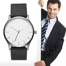 Load image into Gallery viewer, Men&#39;s Watch Fashion Business Quartz Large Dial Watch For Men&#39;s Matte Belt Wrist Watch drop shipping           2018JUL10
