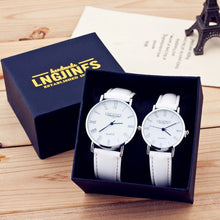 Load image into Gallery viewer, Presents for Men Watches Simple Elegant 12 Roman Numerals Black Waterproof Couple Watch Gifts for Men Clock Pareja Pair Watches