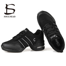 Load image into Gallery viewer, Dancing Shoes For Women Sports Feature Modern Dance Jazz Shoes Soft Outsole Breath Dance Shoes Female Practice Sneakers EU 34-42