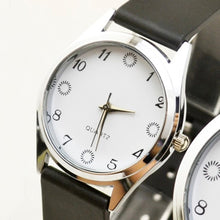 Load image into Gallery viewer, Belt fashion trend men and women general watch Korea retro tfboys Student Korean version of men&#39;s couple watch women